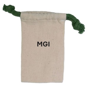 Bolsa de Algodón Muselina Reciclable con Cordón y Logotipo Personalizado, Bolsa de Regalo de Lino con Fondo Plano, Bolsa de Tela de Algodón Suave - Product Image 3