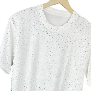 High Quality Mens T-shirts 100% Cotton Breathable O Neck Short Sleeve Summer Party Club Casual Customized Wholesale - Product Image 2