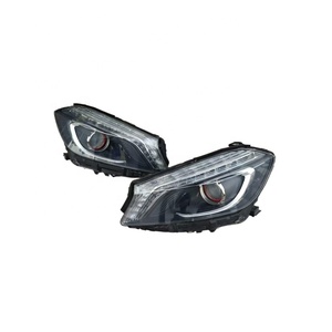 ไฟหน้าซ้าย+ขวาสีแดงสำหรับรถยนต์เมอร์เซเดสเบนซ์ เอ-คลาส W176 A180 A200 A45 AMG อุปกรณ์ตกแต่งสำหรับรถยนต์เมอร์เซเดส เอ-คลาส - Product Image 6