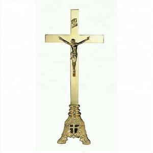Freestanding Style Crucifix Altar for Church Supplies American Style Decorative Church Ware Events Crucifix Metal Altar - Product Image 6