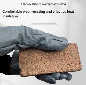 Guantes de Soldadura TIG de Cuero Vacuno para Trabajo de Soldadura - Product Image 3