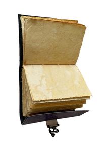 Journal en cuir noir fait à la main avec un motif de dragon en relief, carnet d'écriture vintage, carnet de croquis vierge, cadeau pour homme et femme avec serrure - Product Image 6