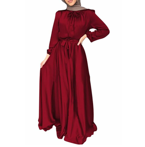 Abayas Musulmanas Personalizadas de Alta Calidad con Logotipo Personalizado y Tallas Grandes, MOQ Bajo, Venta al Por Mayor, OEM, ODM - Product Image 6