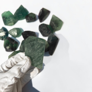 Natural Green Fluorite <b>Raw</b> Rough Stone Wholesale Healing <b>Crystal</b> Mineral Specimen Bulk Gemstone for Decoration - Product Image 5