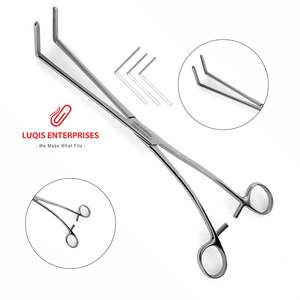 Pinza de Resección Estomacal Glassman con Mandíbulas en Ángulo Recto, Dientes Atraumáticos, Pinza Quirúrgica GI de Acero Inoxidable, Instrumento Médico - Product Image 4