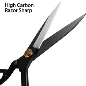 Tijeras de Sastre Alemanas de Acero Inoxidable Negras al por Mayor para Cortar Telas, Servicio Personalizado de Sastrería y Costura - Product Image 3