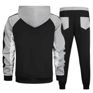 High Quality Men's Cotton Fleece Soft TouchTracksuit Custom Made Design Product Customized Low Price Men Cotton Fleece Tracksuit - Product Image 2