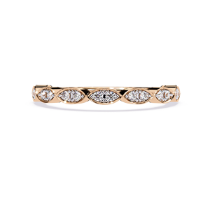 Bijoux en or de qualité supérieure avec un diamant rond scintillant créé en laboratoire et d'une clarté exceptionnelle - Product Image 1