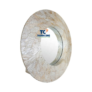 Direct Manufacturer MOTHER OF PEARL <b>MIRROR</b> Luxury Gift Collection <b>HAND</b> <b>HELD</b> <b>MIRROR</b> PEARL Vietnam - Product Image 1