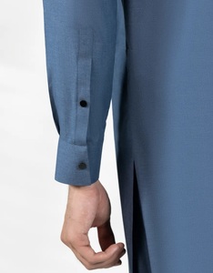 Ropa Musulmana Tradicional Étnica Personalizada, Shalwar Kameez de Algodón, Traje Formal Pakistaní Pathani de 2 Piezas para Hombre, Salwar Kameez Transpirable - Product Image 4