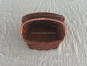 ตะกร้าผลไม้ทำจากไม้ที่มีการออกแบบอย่างยั่งยืนซึ่งเหมาะสำหรับการจัดระเบียบวัตถุดิบสดและของขบเคี้ยว - Product Image 3