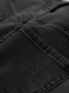 Nouveauté Short en jean vintage pour femme taille mi-haute, respirant, style streetwear, déchiré, avec poches, en tissu de coton délavé à la pierre, pour l'été - Product Image 5