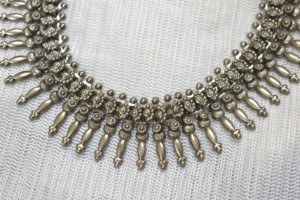 Wholesale Bulk <b>Silver</b> Plated Brass <b>Choker</b> Necklace for Women, Adjustable Handmade Fashion Necklace Jewelry Manufacturer - Product Image 3