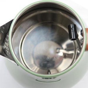 Haute qualité 1.7L cruche électrique sans fil bouilloire nouveau Style acier inoxydable pour la maison hôtel école cuisine appareil - Product Image 5