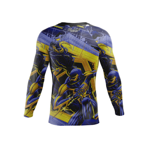 Camiseta de Compresión para Niños de Alta Calidad OEM, Protección UV, Secado Rápido, Spandex/Poliéster, para Surf, Natación y Actividades al Aire Libre - Product Image 3