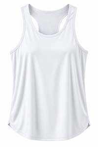 Débardeur sans manches pour homme, coupe classique, séchage rapide, tricoté, sportif, col rond, couleur unie, t-shirt de sport - Product Image 4