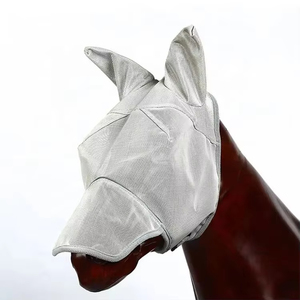 Máscara Antimoscas para Caballos de Alta Calidad, Diseño Nuevo, Protección UV, Transpirable, Cómoda, Visible, para Montar al Aire Libre - Product Image 3