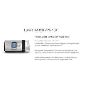 Lumis 150 vpap ST พร้อมเครื่องทำความชื้น - Product Image 2
