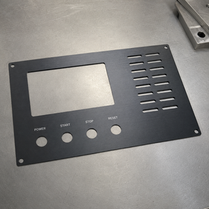 <b>Sheet</b> Metal Fabrication Aluminum Alloy <b>Silk</b> Screen Aluminum <b>Sheet</b> Metal Fabrication - Custom Panels New Top Aluminum Panel - Product Image 2