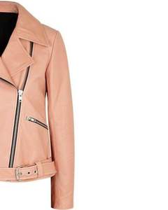Chaqueta de Invierno para Mujer de Cuero Genuino de Alta Calidad, Ecológica, Resistente al Viento, Cómoda y Transpirable - Product Image 4