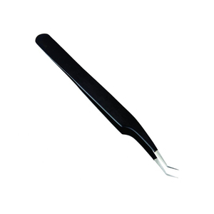 Pincettes d'extension de cils en acier inoxydable, pour isolation professionnelle des cils, accessoires de maquillage de précision, accessoires de beauté - Product Image 1