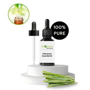 Aceite Esencial de Palmarosa Orgánico al por Mayor, 10 ml, Certificado GMP, OEM/ODM Disponible, Antiarrugas - Product Image 2