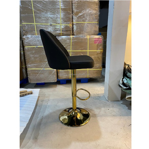 Customized Color Modern French Minimalist Traditional Leather/ metal/ wood/ PU leather Chair and tool Salon Furniture - Product Image 6