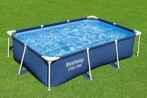 Piscina Desmontable <span class=keywords><strong>Bestway</strong></span> 56405 de 4.00m X 2.11m X 81cm, Piscina Exterior Portátil de PVC <span class=keywords><strong>Rectangular</strong></span> - Product Image 6