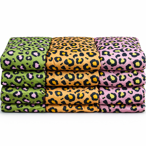 Tissu popeline imprimé léopard de qualité supérieure |   100% coton |   Écologique et Doux |   Léger et tendance |   Couleurs multiples |   pour Robes et Hauts - Product Image 1