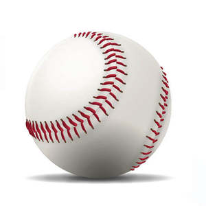 Pelota de béisbol profesional de caucho para competición, entrenamiento y ejercicio con personalización de logotipo, color, diseño y material. - Product Image 1