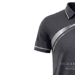 Chemise Polo à manches longues pour la tonte des moutons, impression par sublimation, design personnalisé, fabricant de vêtements de sport, service OEM - Product Image 3