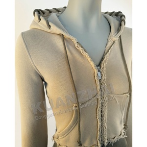 Econex Sports 2025 Survêtement de haute qualité, lavage à l'acide, sweat à capuche court et pantalon de survêtement pour femmes - Product Image 4