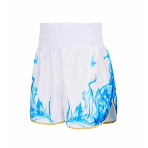 Lightweight Breathable Quick Dry Muay Thai Shorts High-Demand <b>Plain</b> Dyed Martial Arts Wear Training Boxing Shorts - Product Image 3