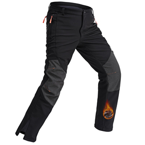 Pantalones de Esquí Térmicos Profesionales, Impermeables, Transpirables, para Snowboard, con Tejido de Alta Densidad para Deportes de Nieve - Product Image 1