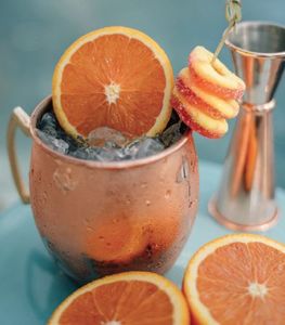 <b>Copper</b> Moscow mule cup set for refined designer refreshment <b>tables</b> hammered finish metal cups durable reusable party mugs - Product Image 6