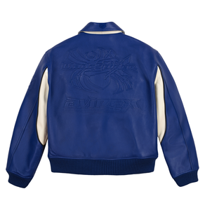 Chaqueta Avirex para Hombre, de Cuero Vacuno Auténtico, Estilo Vintage, Edición Limitada, con Cierre de Cremallera, para Invierno - Product Image 2