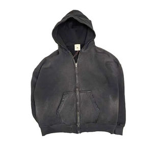 Sudadera con Capucha Extra Grande Personalizada, 100% Algodón, Felpa Francesa, Unisex, Informal, para Otoño, con Bolsillo Delantero y Diseño Tejido - Product Image 2