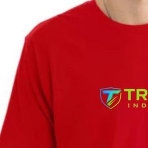 Camiseta Tubular Ideal para Hombre, Sensación Suave, Mezcla de Algodón, Cuello Redondo, Informal, para Fitness, Running, Uso Diario - Product Image 5
