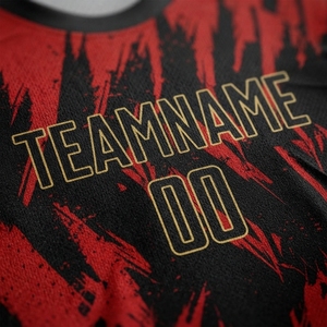 Conjunto de Uniforme de Fútbol Personalizado para Hombre, Camiseta y Pantalones Cortos con Impresión Digital, Transpirable, de Secado Rápido, Ecológico, Impermeable y sin Costuras - Product Image 4