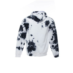 เสื้อสเวตเชิ้ตมีฮู้ดผู้ชายแบบ Tie-Dye เนื้อผ้านุ่ม ระบายอากาศได้ดี แขนยาว พร้อมปลายแขนแบบริบ ปรับฮู้ดและด้านหน้าได้ - Product Image 2