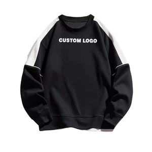 Hotsale Cotton Heavyweight Fleece Lined Crew Neck Pullover <b>Sweatshirt</b> High Quality Custom Logo Embroidered <b>Sweatshirts</b> - Product Image 3