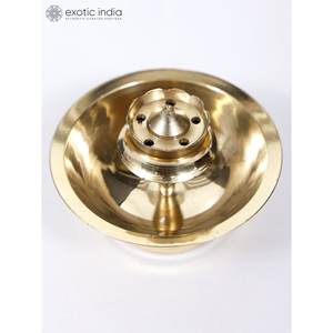 3 Inches Handmade Brass Incense <b>Stick</b> Agarbatti Stand <b>Made</b> in India for Home Decor, Puja and Temple - Product Image 1