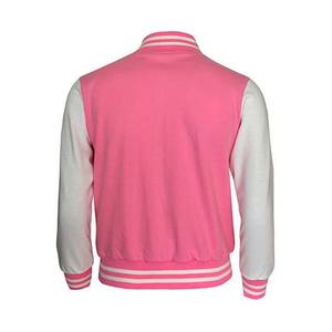 Chaqueta Varsity Cómoda y Transpirable para Hombre, Estilo Urbano, con Parches de Logotipo Personalizados OEM, Chaqueta de Béisbol Universitaria - Product Image 2