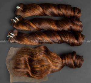 ผมเรมี่จากเวียดนามเครื่องมัดหนังกำพร้าแบบเต็มสองชั้น - Product Image 3