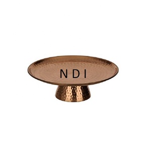 Classic Style Inner Enamel Finishing Cupcake Dessert Birthday Party <b>Cake</b> <b>Stand</b> With <b>Glass</b> Dome For Decoration Accessories Usage - Product Image 4