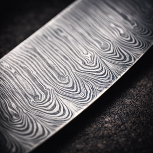 Couteau de cuisine artisanal LEGACY BLADES en acier Damas, couteau de chef haut de gamme, manche ergonomique en bois, fabricant de marque privée - Product Image 5