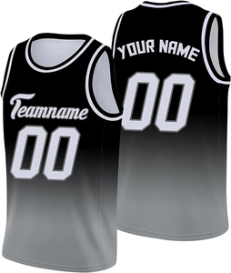 Conjunto de Baloncesto con Diseño Degradado, Nueva Llegada, Uniforme Deportivo para Equipo de Baloncesto, Sublimado - Product Image 4