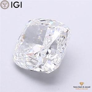 เพชร VS1 ความสะอาดระดับ E สี E พร้อมใบรับรอง IGI น้ำหนัก 2.00 กะรัต รูปทรงคุชชั่น เพชร CVD ผลิตในห้องปฏิบัติการ สำหรับแหวนฉลองครบรอบใหม่ - Product Image 6