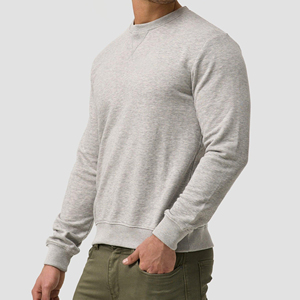 เสื้อสเวตเชิ้ตคอกลมผู้ชายแบบสวมใส่สบายทรงปกติ - Product Image 2