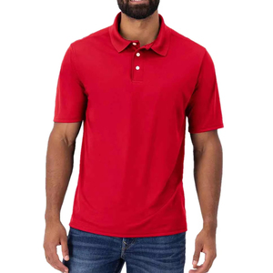 Custom Logo High Quality Plain Dyed 100% Cotton Knitted Anti-Wrinkle Short Sleeve <b>Plus</b> <b>Size</b> Men's Golf Sports Polo Shirts - Product Image 5